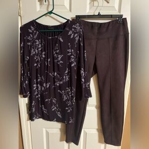 J.Jill Wearever collection matching outfit.